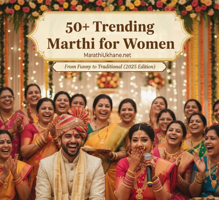 Marathi Ukhane for Women