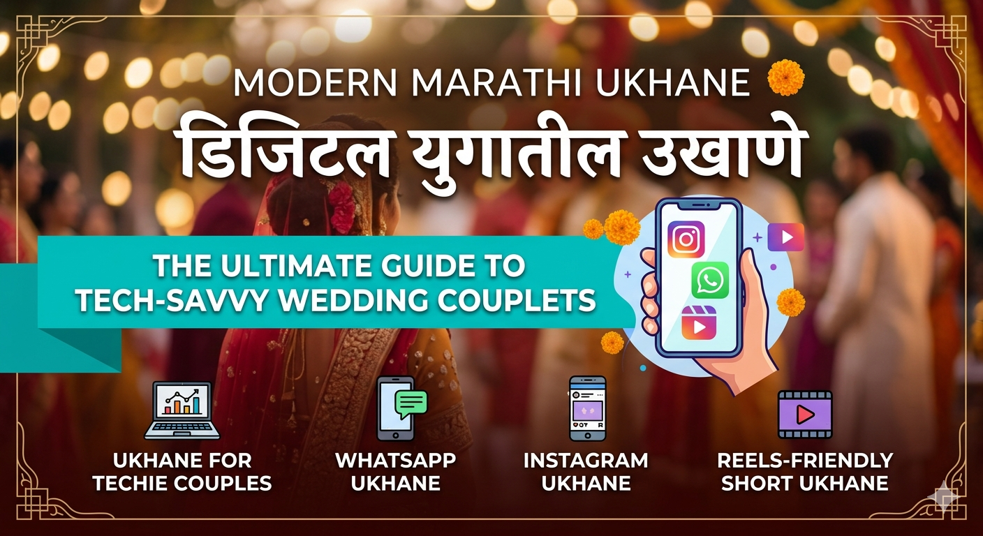 The Ultimate Guide to Modern & Tech-Savvy Marathi Ukhane