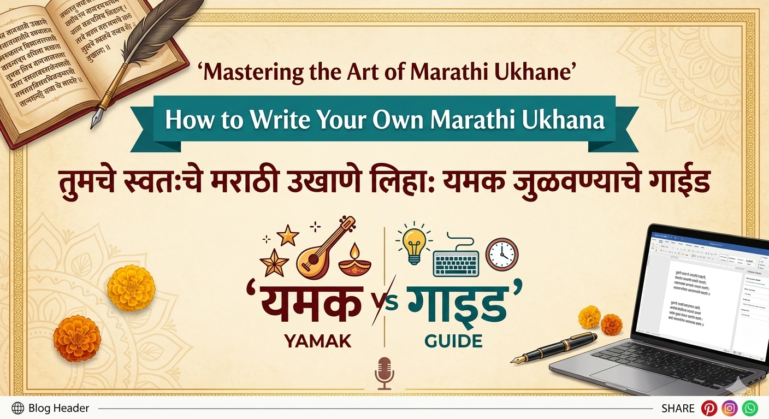 How to Write Your Own Marathi Ukhana