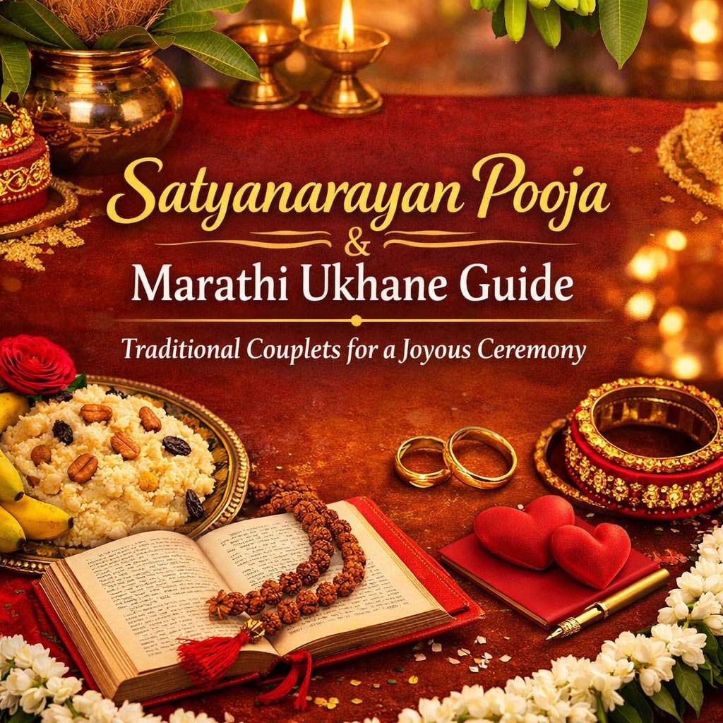 Ukhane in Marathi for Satyanarayan Pooja